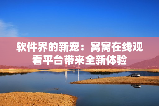 软件界的新宠：窝窝在线观看平台带来全新体验