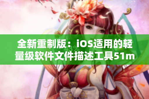 全新重制版：iOS适用的轻量级软件文件描述工具51mh