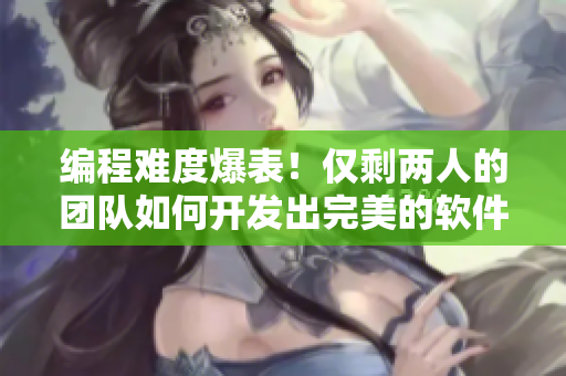 编程难度爆表！仅剩两人的团队如何开发出完美的软件？