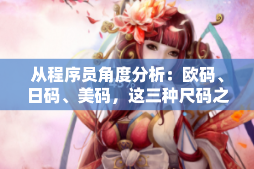 从程序员角度分析：欧码、日码、美码，这三种尺码之间的差异与应用