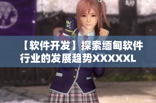 【软件开发】探索缅甸软件行业的发展趋势XXXXXL