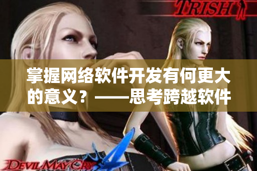 掌握网络软件开发有何更大的意义？——思考跨越软件发展障碍的正确方法