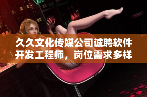 久久文化传媒公司诚聘软件开发工程师，岗位需求多样化