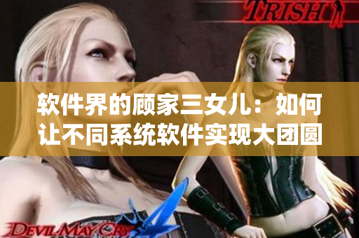 软件界的顾家三女儿：如何让不同系统软件实现大团圆？