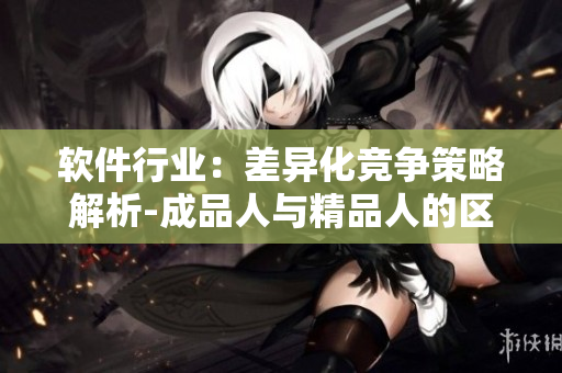 软件行业：差异化竞争策略解析-成品人与精品人的区别