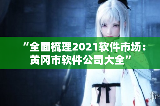“全面梳理2021软件市场：黄冈市软件公司大全”