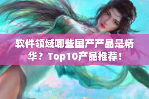 软件领域哪些国产产品是精华？Top10产品推荐！