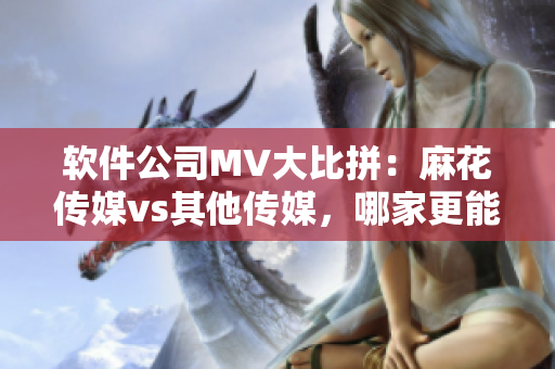 软件公司MV大比拼：麻花传媒vs其他传媒，哪家更能展现软件的魅力？