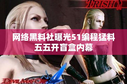 网络黑料社曝光51编程猛料五五开盲盒内幕