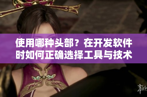使用哪种头部？在开发软件时如何正确选择工具与技术