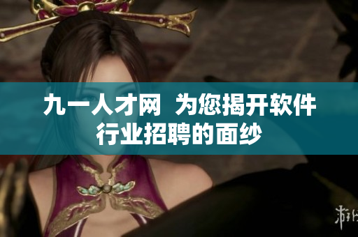 九一人才网  为您揭开软件行业招聘的面纱