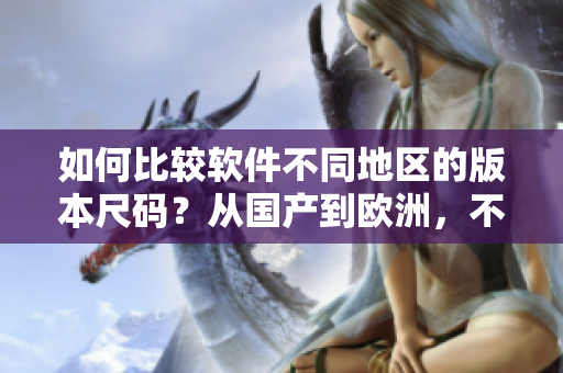 如何比较软件不同地区的版本尺码？从国产到欧洲，不再困惑！