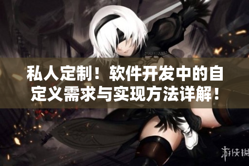 私人定制！软件开发中的自定义需求与实现方法详解！