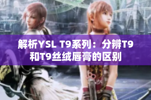 解析YSL T9系列：分辨T9和T9丝绒唇膏的区别