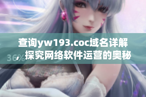 查询yw193.coc域名详解，探究网络软件运营的奥秘