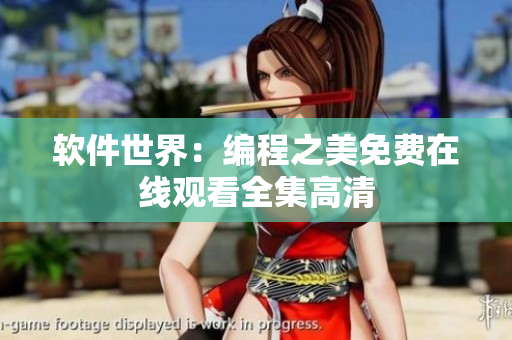 软件世界：编程之美免费在线观看全集高清