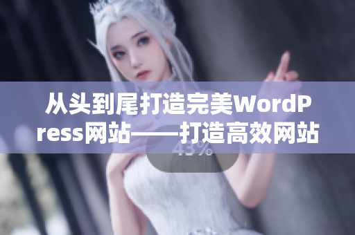 从头到尾打造完美WordPress网站——打造高效网站的完美指南