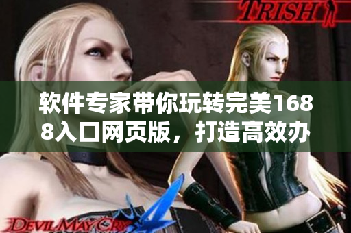 软件专家带你玩转完美1688入口网页版，打造高效办公新模式！