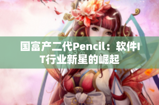 国富产二代Pencil：软件IT行业新星的崛起