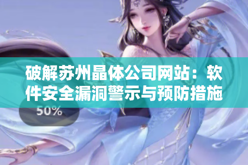 破解苏州晶体公司网站：软件安全漏洞警示与预防措施