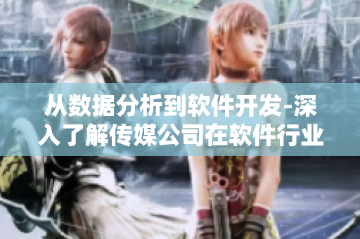 从数据分析到软件开发-深入了解传媒公司在软件行业中的作用