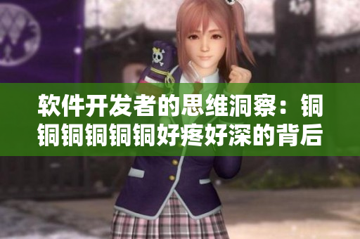 软件开发者的思维洞察：铜铜铜铜铜铜好疼好深的背后真相
