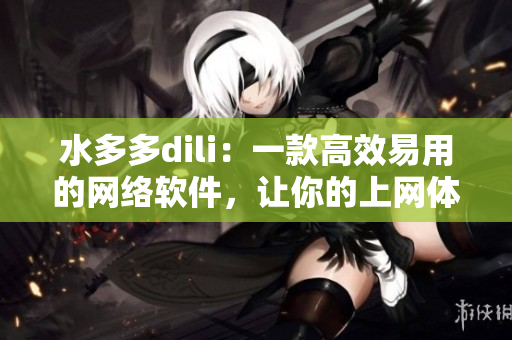 水多多dili：一款高效易用的网络软件，让你的上网体验更畅快！
