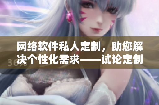 网络软件私人定制，助您解决个性化需求——试论定制化网络软件的优势