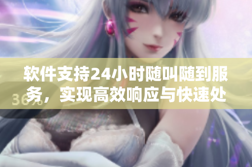 软件支持24小时随叫随到服务，实现高效响应与快速处理