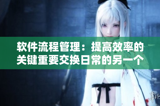 软件流程管理：提高效率的关键重要交换日常的另一个应用