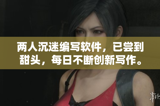 两人沉迷编写软件，已尝到甜头，每日不断创新写作。
