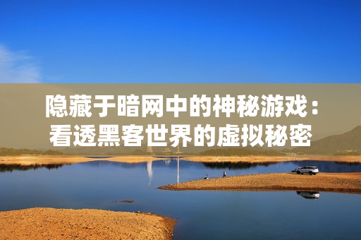 隐藏于暗网中的神秘游戏：看透黑客世界的虚拟秘密