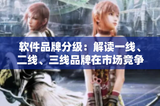 软件品牌分级：解读一线、二线、三线品牌在市场竞争中的地位