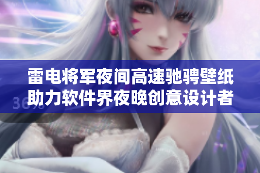 雷电将军夜间高速驰骋壁纸助力软件界夜晚创意设计者