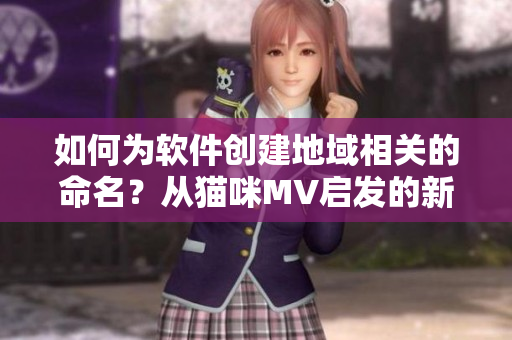 如何为软件创建地域相关的命名？从猫咪MV启发的新地域网名创意分享
