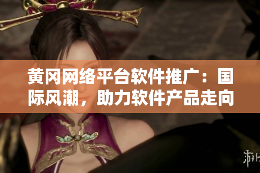 黄冈网络平台软件推广：国际风潮，助力软件产品走向全球