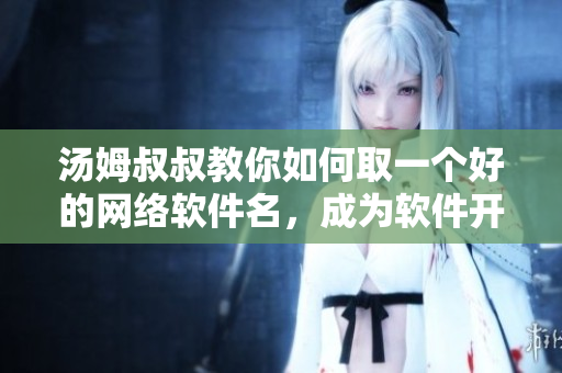 汤姆叔叔教你如何取一个好的网络软件名，成为软件开发界的“点名校草”
