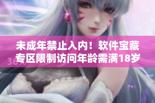 未成年禁止入内！软件宝藏专区限制访问年龄需满18岁