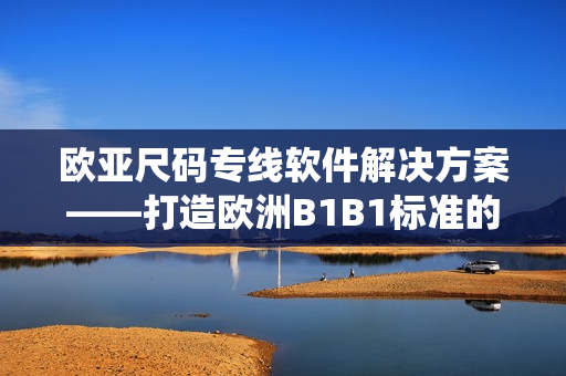 欧亚尺码专线软件解决方案——打造欧洲B1B1标准的智能尺码管理系统