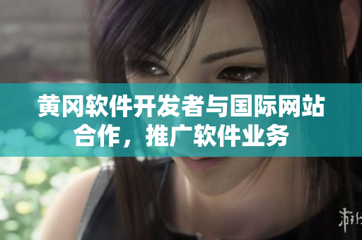 黄冈软件开发者与国际网站合作，推广软件业务