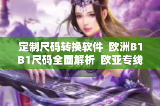 定制尺码转换软件  欧洲B1B1尺码全面解析  欧亚专线助力尺码匹配