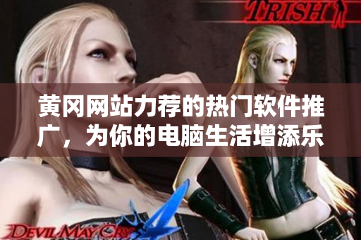 黄冈网站力荐的热门软件推广，为你的电脑生活增添乐趣