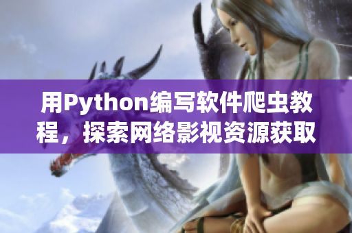 用Python编写软件爬虫教程，探索网络影视资源获取技巧