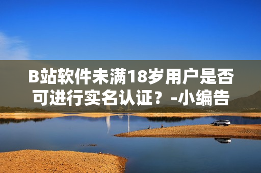 B站软件未满18岁用户是否可进行实名认证？-小编告诉你