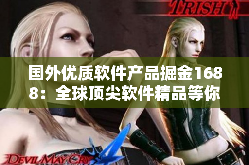 国外优质软件产品掘金1688：全球顶尖软件精品等你发现