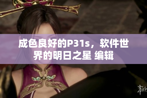 成色良好的P31s，软件世界的明日之星 编辑