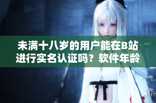 未满十八岁的用户能在B站进行实名认证吗？软件年龄认证政策解析