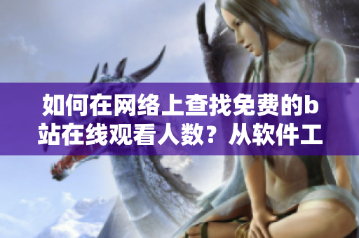 如何在网络上查找免费的b站在线观看人数？从软件工具到技巧全掌握!