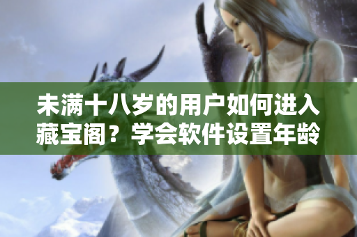 未满十八岁的用户如何进入藏宝阁？学会软件设置年龄限制就能轻松访问