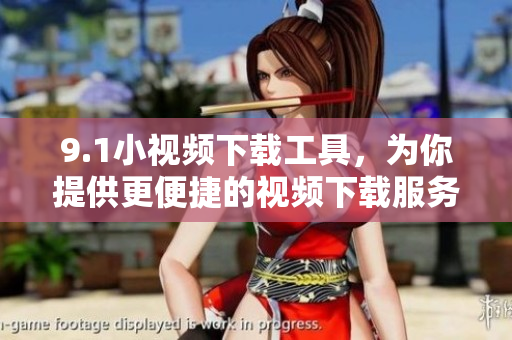 9.1小视频下载工具，为你提供更便捷的视频下载服务